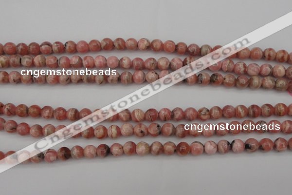 CRC755 15.5 inches 6mm round rhodochrosite beads wholesale