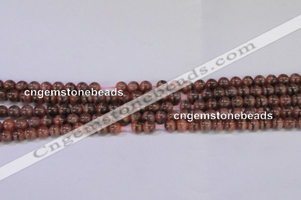 CRC913 15.5 inches 6mm round natural rhodochrosite beads