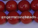 CRE328 15.5 inches 20mm round red jasper beads wholesale