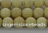 CRI203 15.5 inches 10mm round riverstone beads wholesale