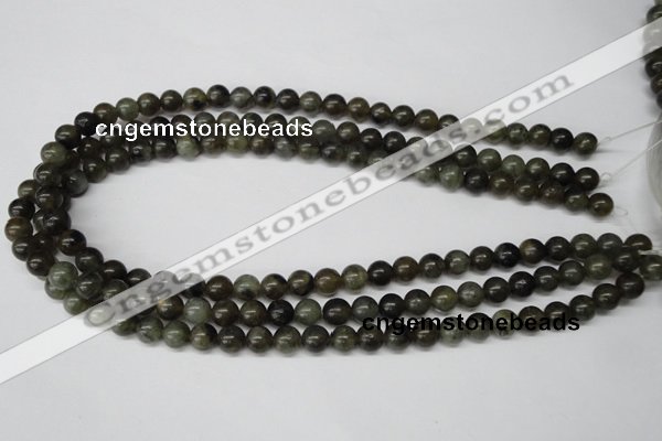 CRO119 15.5 inches 8mm round labradorite gemstone beads wholesale