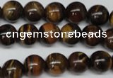 CRO216 15.5 inches 10mm round yellow tiger eye beads wholesale