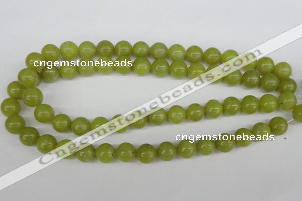 CRO331 15.5 inches 12mm round Korean jade beads wholesale