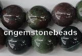 CRO438 15.5 inches 16mm round Indian agate beads wholesale