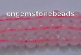 CRQ250 15.5 inches 4mm round rose quartz beads Wholesale