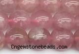 CRQ907 15 inches 10mm round Madagascar rose quartz beads