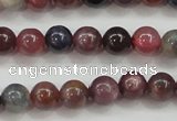 CRZ801 15.5 inches 6mm round natural ruby sapphire beads