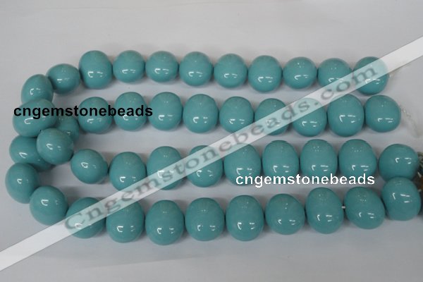 CSB169 15.5 inches 17*19mm – 18*20mm oval shell pearl beads