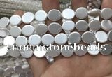 CSB2133 15.5 inches 10*12mm oval shell pearl beads wholesale