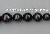 CSB404 15.5 inches 8mm - 16mm round shell pearl beads
