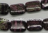 CSG61 15.5 inches 13*18mm rectangle long spar gemstone beads wholesale