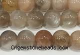 CSS805 15 inches 6mm round rainbow sunstone beads
