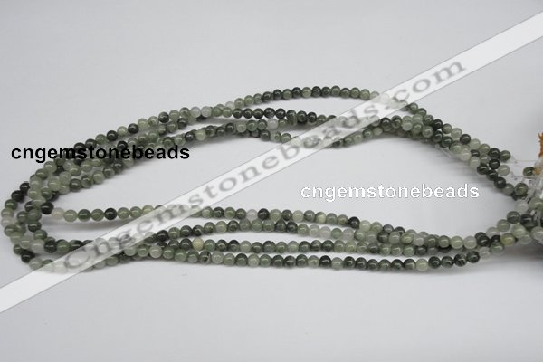 CSW01 15.5 inches 4mm round seaweed quartz beads wholesale