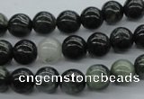 CSW102 15.5 inches 8mm round seaweed quartz beads wholesale
