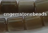 CTB511 15.5 inches 10*13mm triangle sunstone beads wholesale