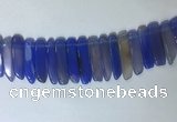 CTD2168 Top drilled 8*20mm - 10*40mm sticks agate gemstone beads