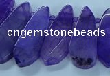 CTD2701 15.5 inches 10*25mm - 18*50mm freeform agate beads