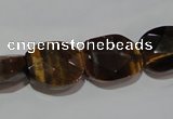 CTE1110 15.5 inches 13*17mm faceted freeform yellow tiger eye beads