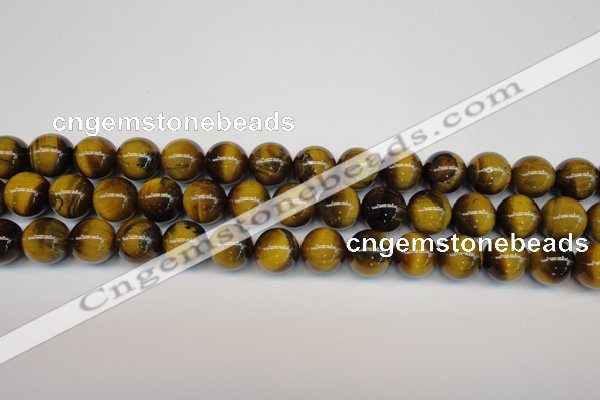 CTE1311 15.5 inches 8mm round B grade yellow tiger eye beads