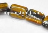 CTE14 15.5 inches 18*25mm rectangle yellow tiger eye beads