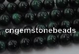 CTE1491 15.5 inches 6mm round green tiger eye beads wholesale