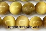 CTE2383 15 inches 8mm round golden tiger eye beads