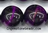 CTE2417 15 inches 14mm round purple tiger eye beads