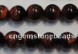 CTE86 15.5 inches 12mm round red tiger eye gemstone beads