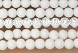 CTG2075 15 inches 2mm,3mm white porcelain beads wholesale