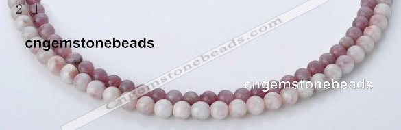 CTO14 15 inches 6mm & 6.5mm round natural tourmaline beads