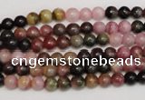 CTO371 15.5 inches 5mm round natural tourmaline gemstone beads