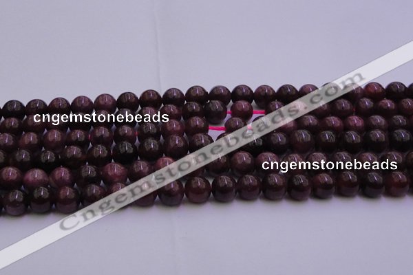 CTO501 15.5 inches 5mm - 5.5mm round natural red tourmaline beads