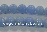 CTU1734 15.5 inches 10mm round synthetic turquoise beads