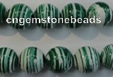 CTU2044 15.5 inches 12mm round synthetic turquoise beads
