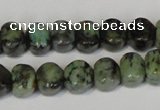 CTU2460 15.5 inches 6*6mm pumpkin African turquoise beads wholesale