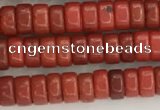 CWB825 15.5 inches 2*4mm tyre howlite turquoise beads wholesale