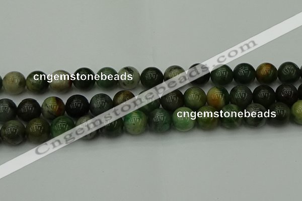 CXJ405 15.5 inches 14mm round Xinjiang jade beads wholesale