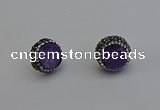 NGE5016 12mm freeform druzy agate gemstone earrings wholesale