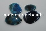 NGP1172 35*50mm - 45*65mm freeform agate gemstone pendants wholesale