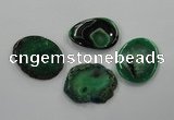 NGP1182 40*50mm - 50*60mm freeform agate gemstone pendants wholesale
