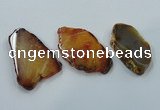 NGP1195 30*60mm - 45*75mm freeform agate gemstone pendants wholesale