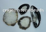 NGP1267 40*55mm - 55*80mm freeform agate gemstone pendants wholesale