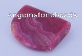 NGP198 12*34*45mm dyed rhodochrosite gemstone pendant wholesale
