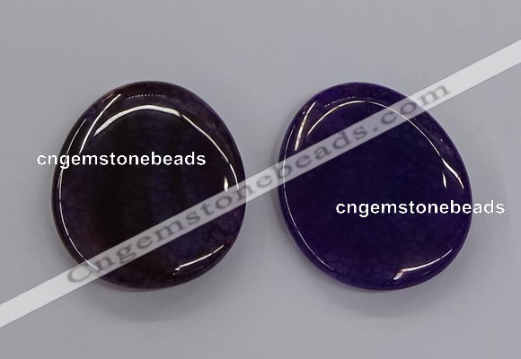 NGP3231 42*52mm - 45*55mm freeform agate gemstone pendants