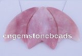 NGP34 Fashion pink opal gemstone pendants set jewelry wholesale