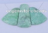 NGP53 Fashion grass turquoise gemstone pendants set jewelry wholesale