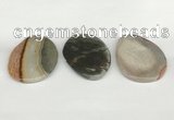 NGP5786 35*55mm - 45*65mm freeform agate slab pendants