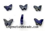 NGP9859 12*18mm butterfly natural lapis lazuli pendant