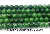 CAJ902 15.5 inches 8mm round russian jade beads wholesale