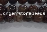 CAA1037 15.5 inches 8mm round dragon veins agate beads wholesale